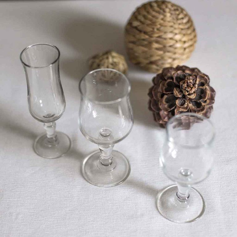 Set verres de Normandie