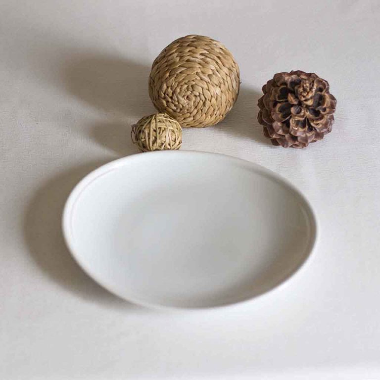 Assiette à viande ou poisson